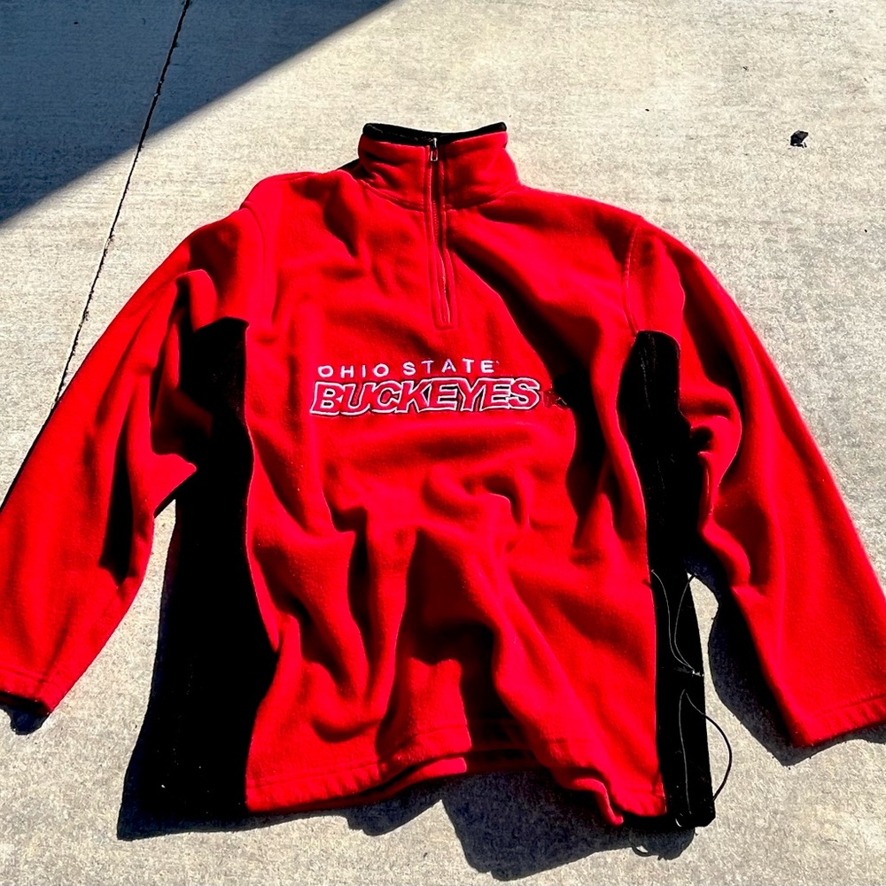 Vintage Ohio State Buckeyes fleece jacket
